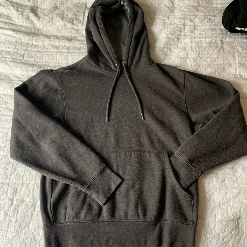 Dark grey hoodie